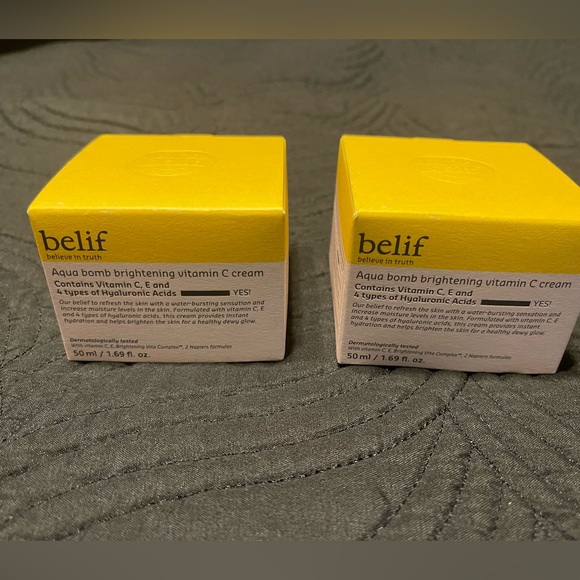 Belif Other - NWOT Two Aqua Bomb Vitamin C Brightening Cream 50ml/1.69 fl.oz